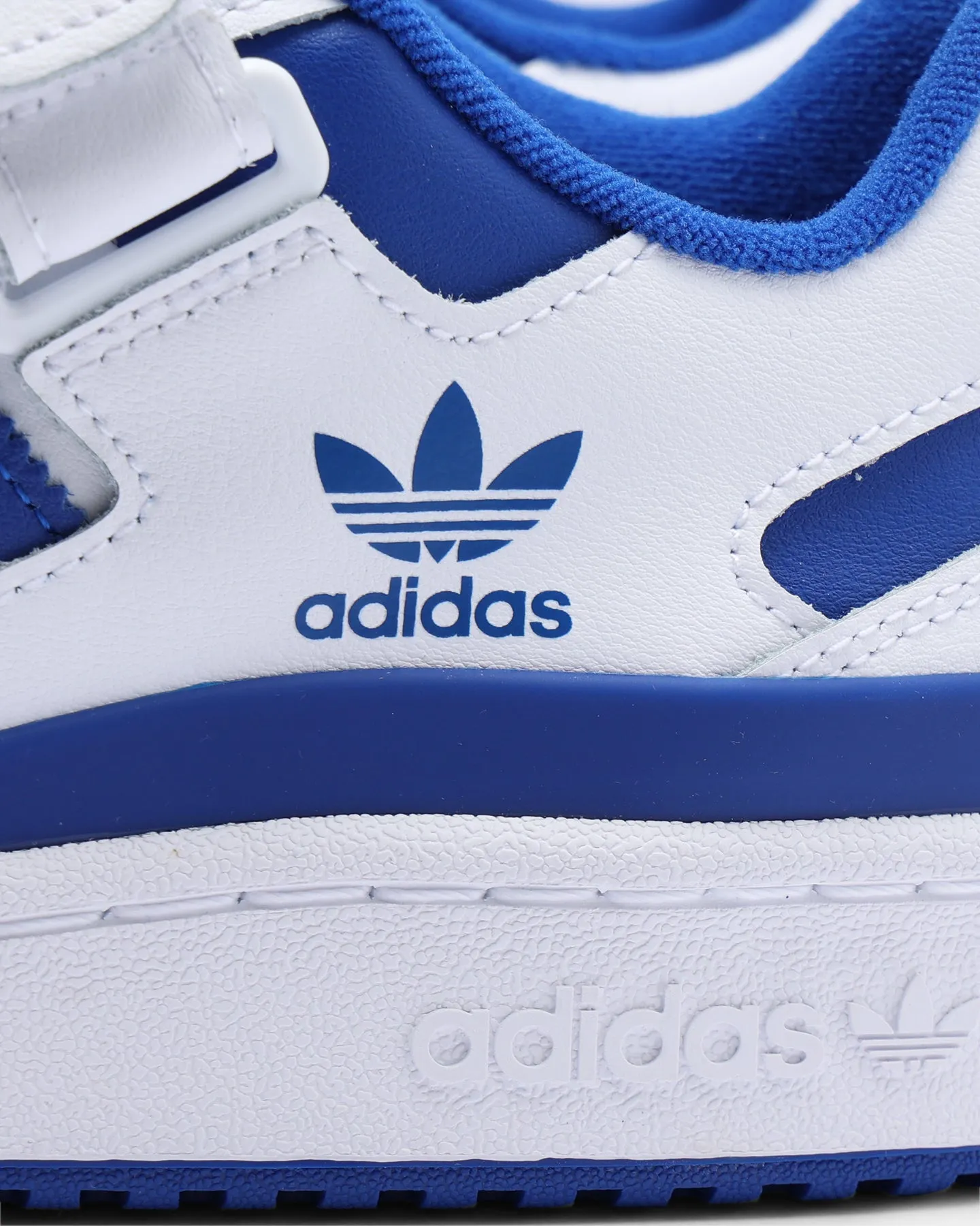 Adidas Men's Forum Low Cloud White / Cloud White / Royal Blue