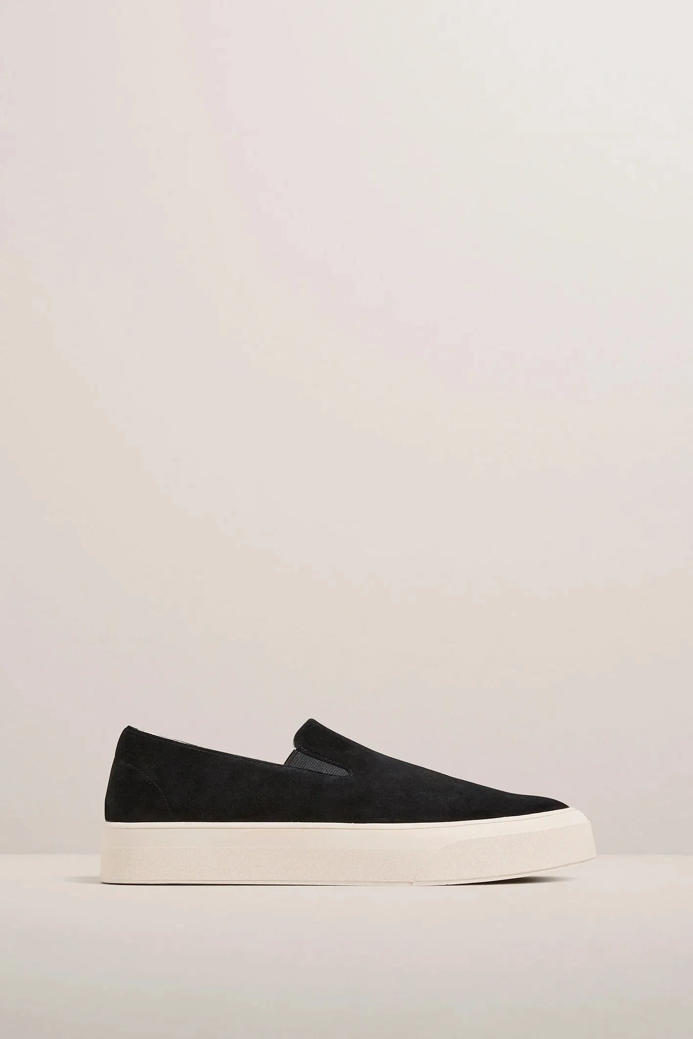 A.Emery The August Sneaker - Black Suede