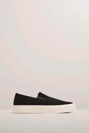 A.Emery The August Sneaker - Black Suede
