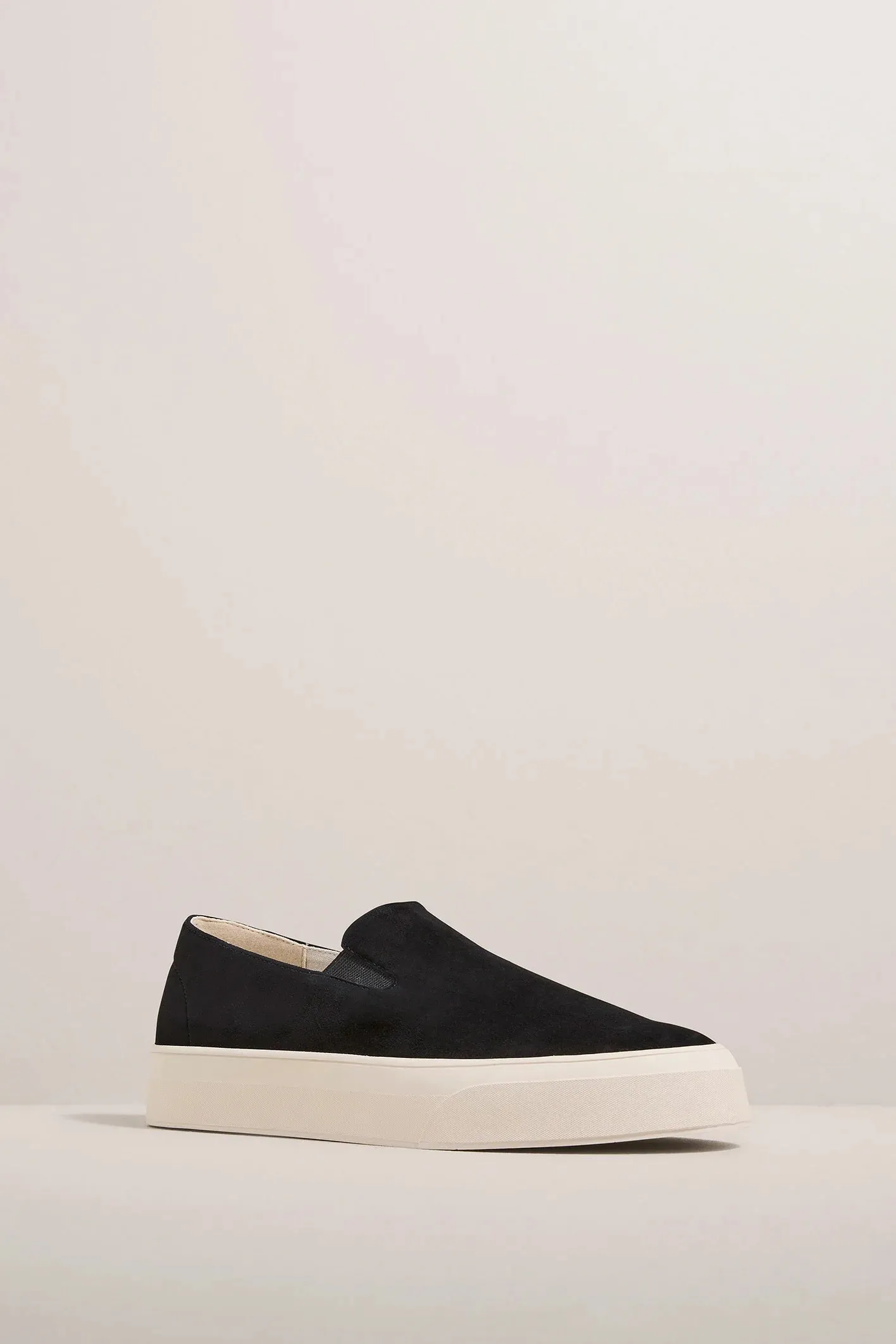 A.Emery The August Sneaker - Black Suede