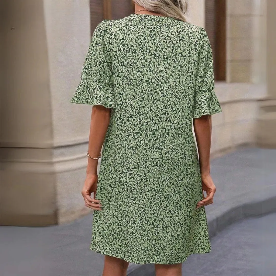 CELESTE -  Breathable Long Shirt Printed Dress