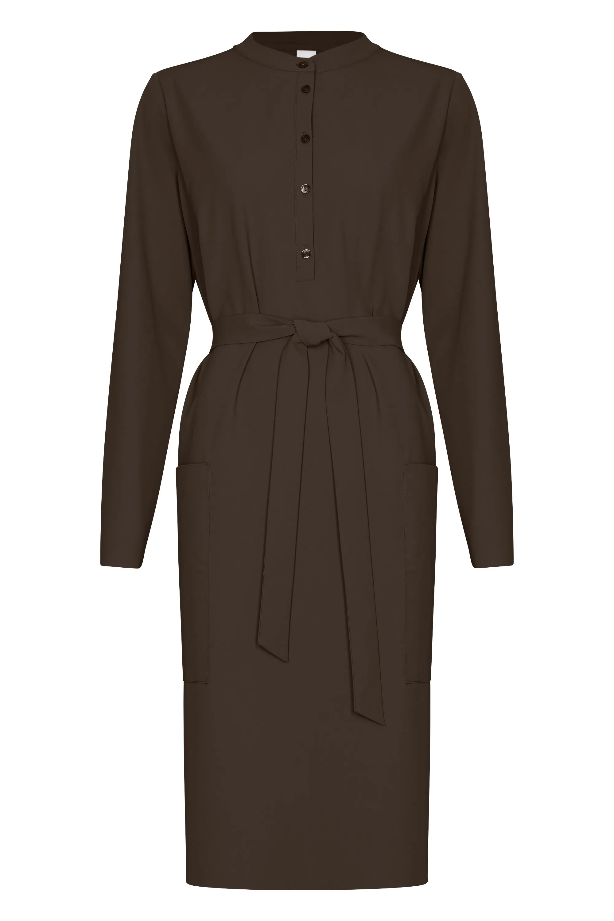 Dress | Bonded Travel | Maky | Chocolate