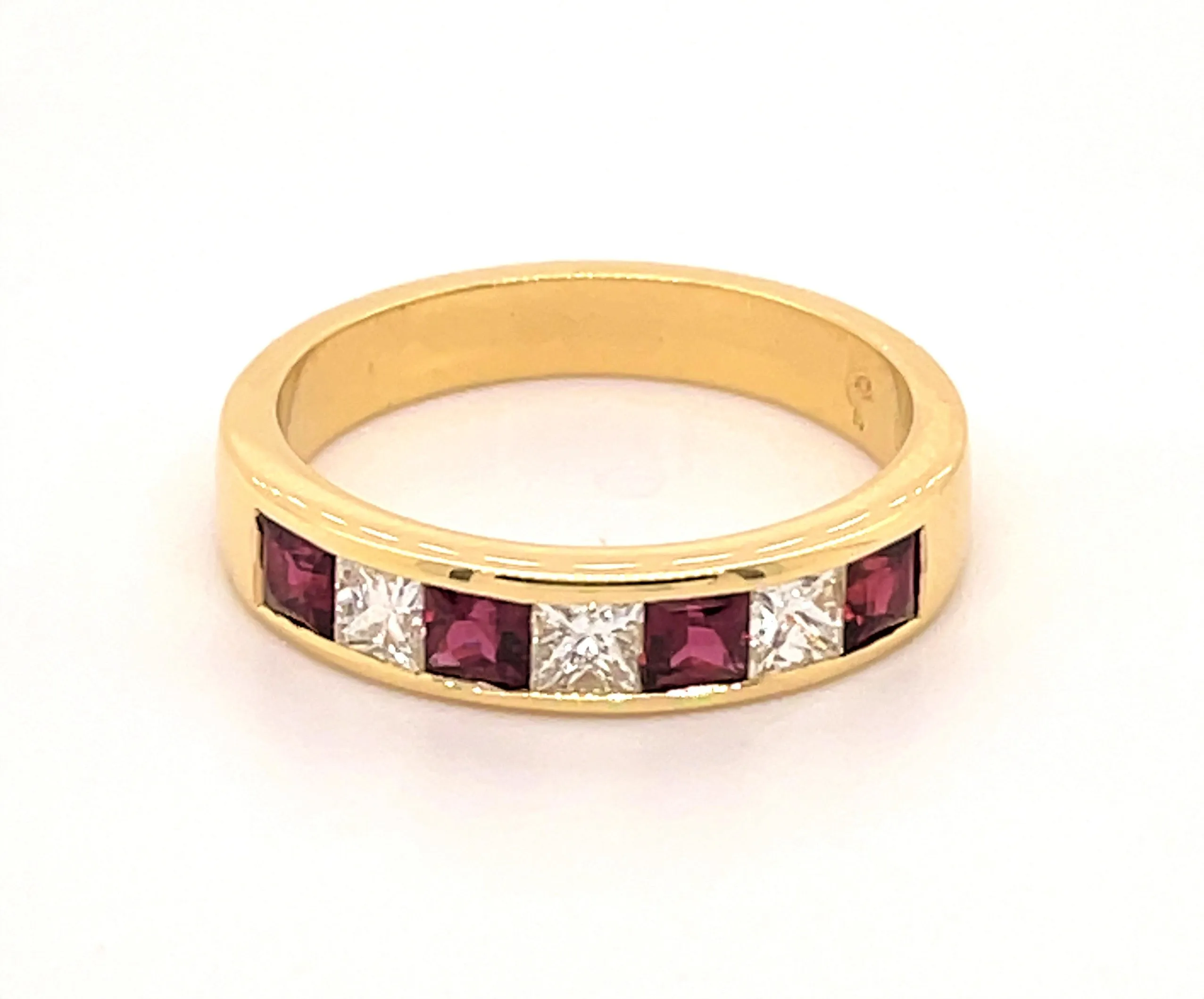 Jewel African Ruby and Diamond Ring (2-646)