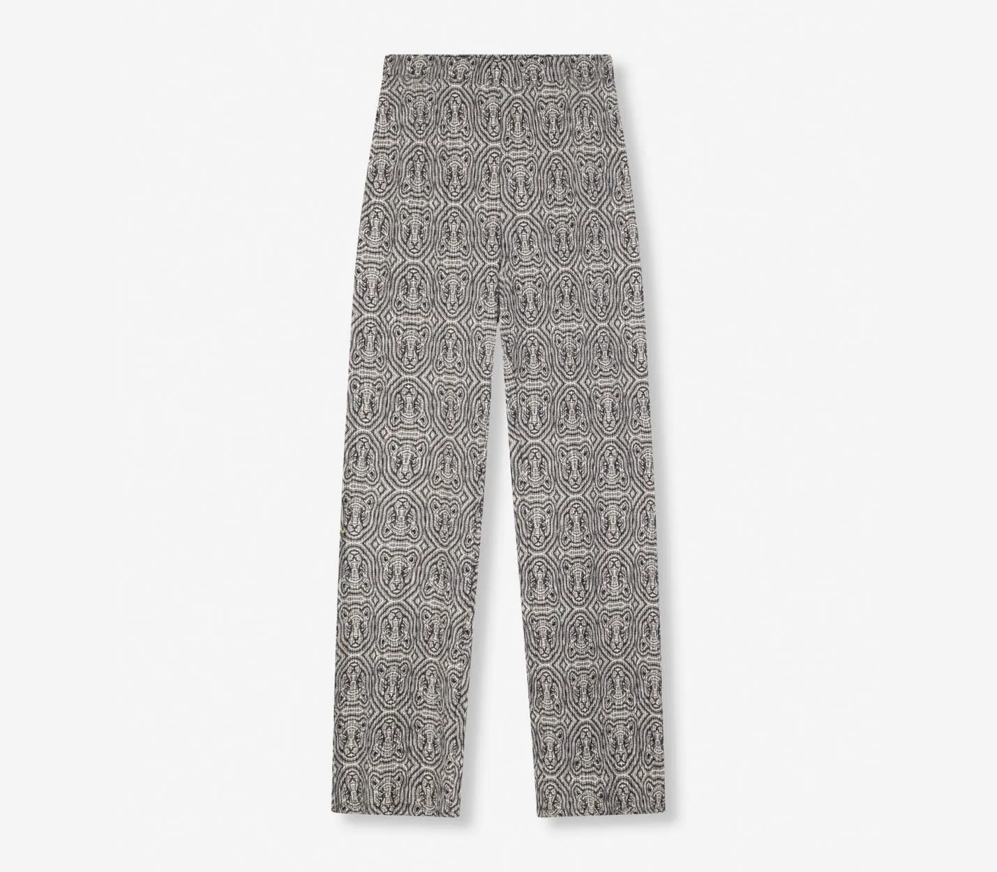 Leopard Cricle Pants - Zwart Dessin