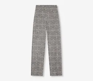 Leopard Cricle Pants - Zwart Dessin