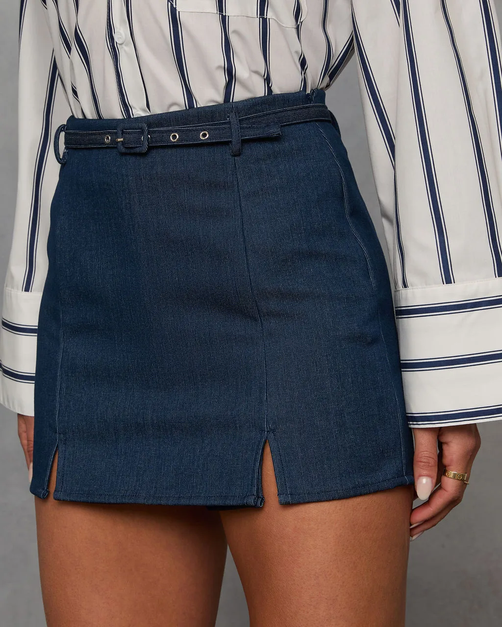 Liera Belted Mini Skort