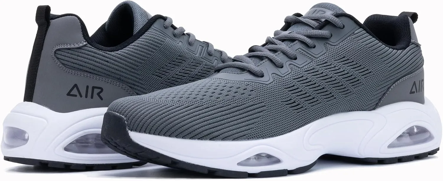MAFEKE Running Shoes for Men Tennis Air Walking Shoe Comfortable Non Slip Athletic Gym Workout Cross Training Breathable Fashion Sneakers Size 7-13