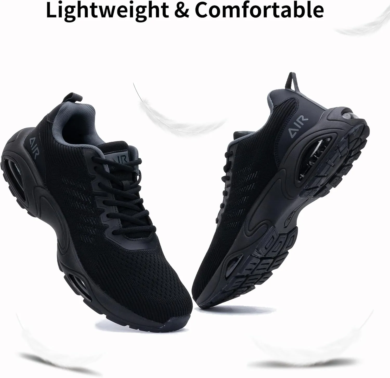 MAFEKE Running Shoes for Men Tennis Air Walking Shoe Comfortable Non Slip Athletic Gym Workout Cross Training Breathable Fashion Sneakers Size 7-13