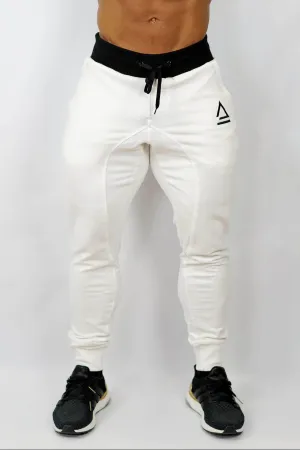 Mens Active Joggers - White