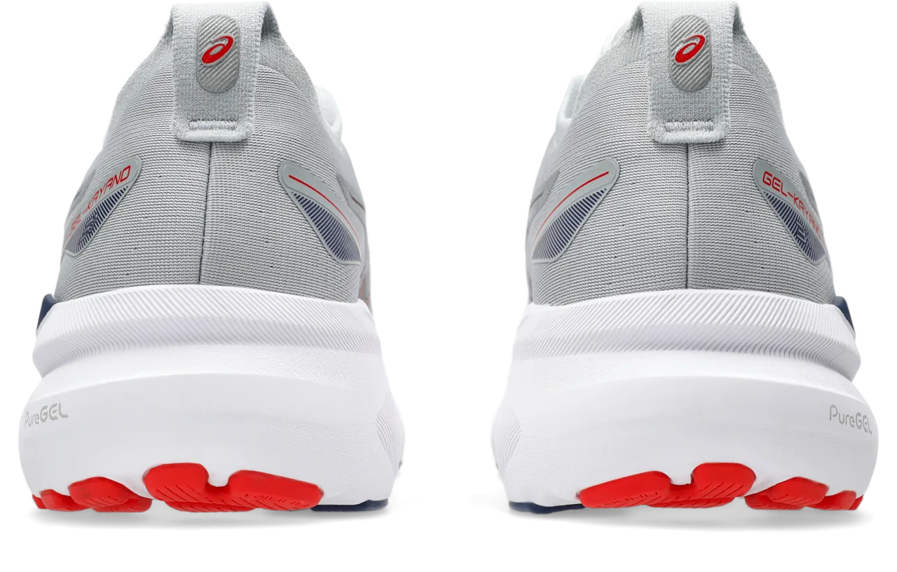 Men's GEL-Kayano 31 (021 - Piedmont Grey/Fiery Red)