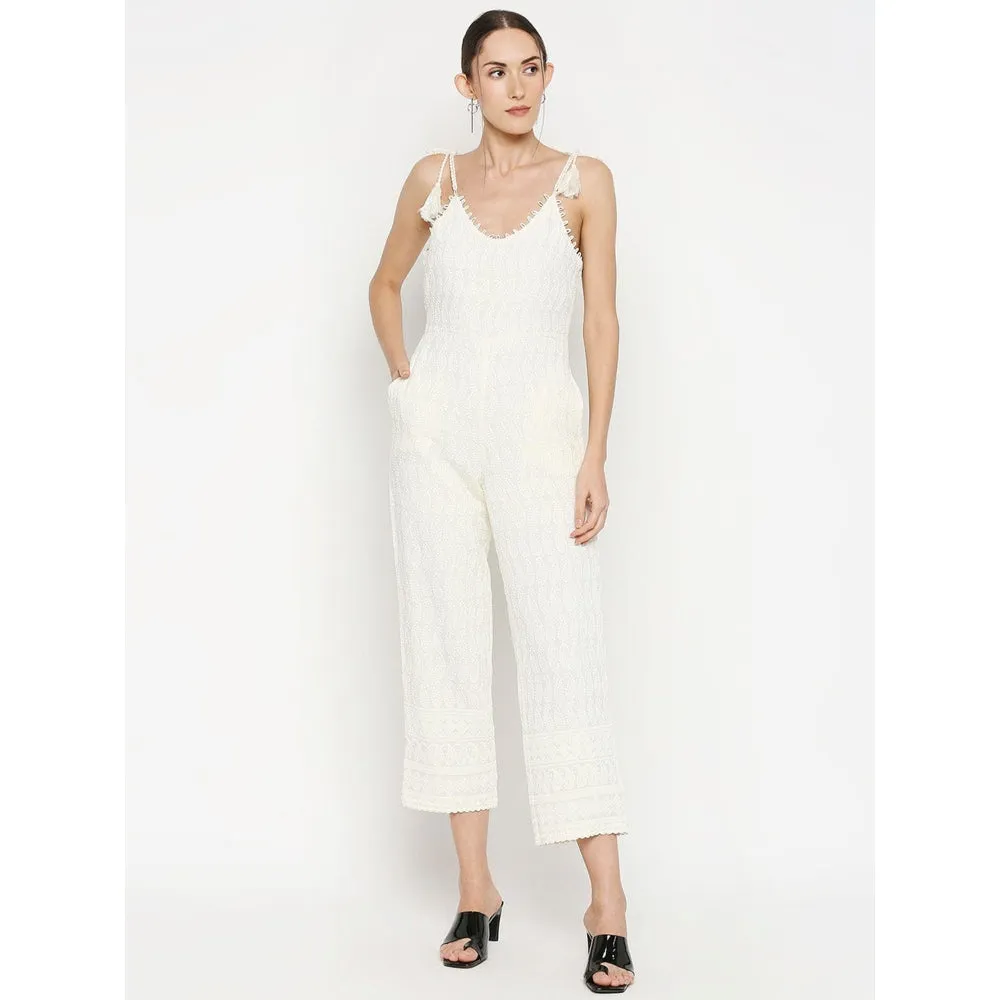 MONK & MEI Aiko- Embroidered Jumpsuit