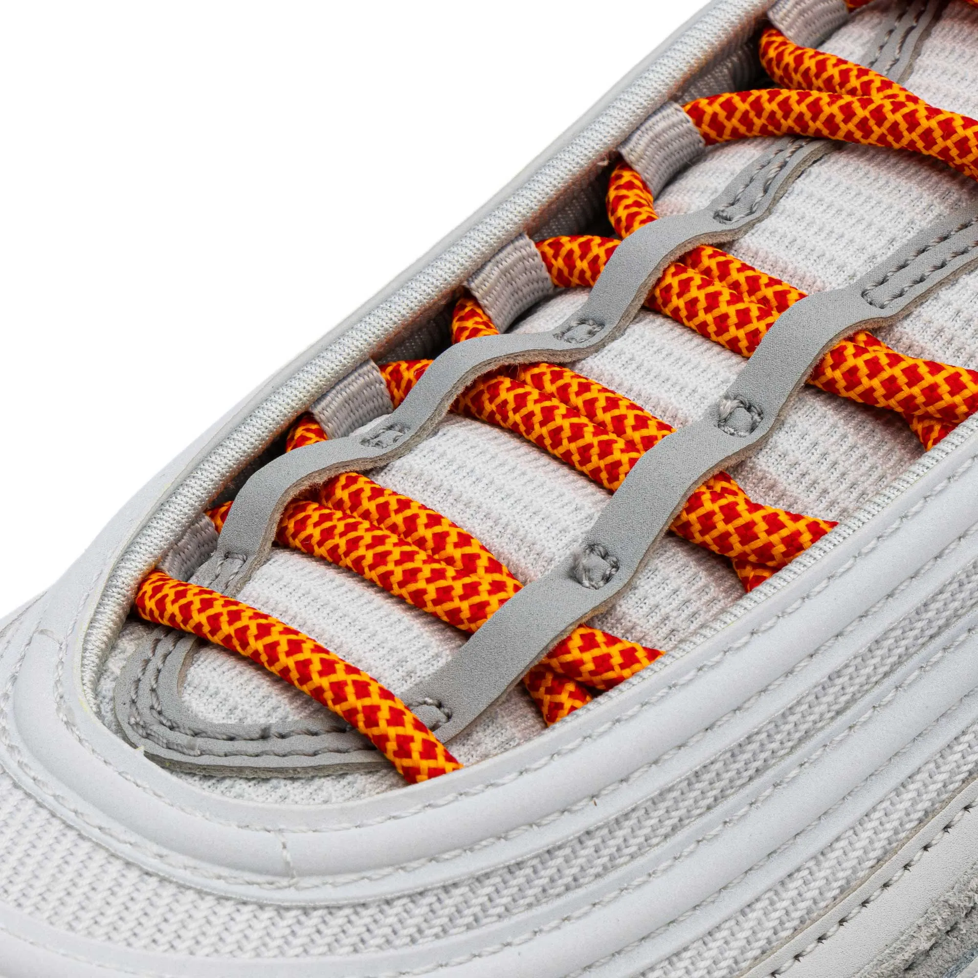 Red/Orange Rope Laces