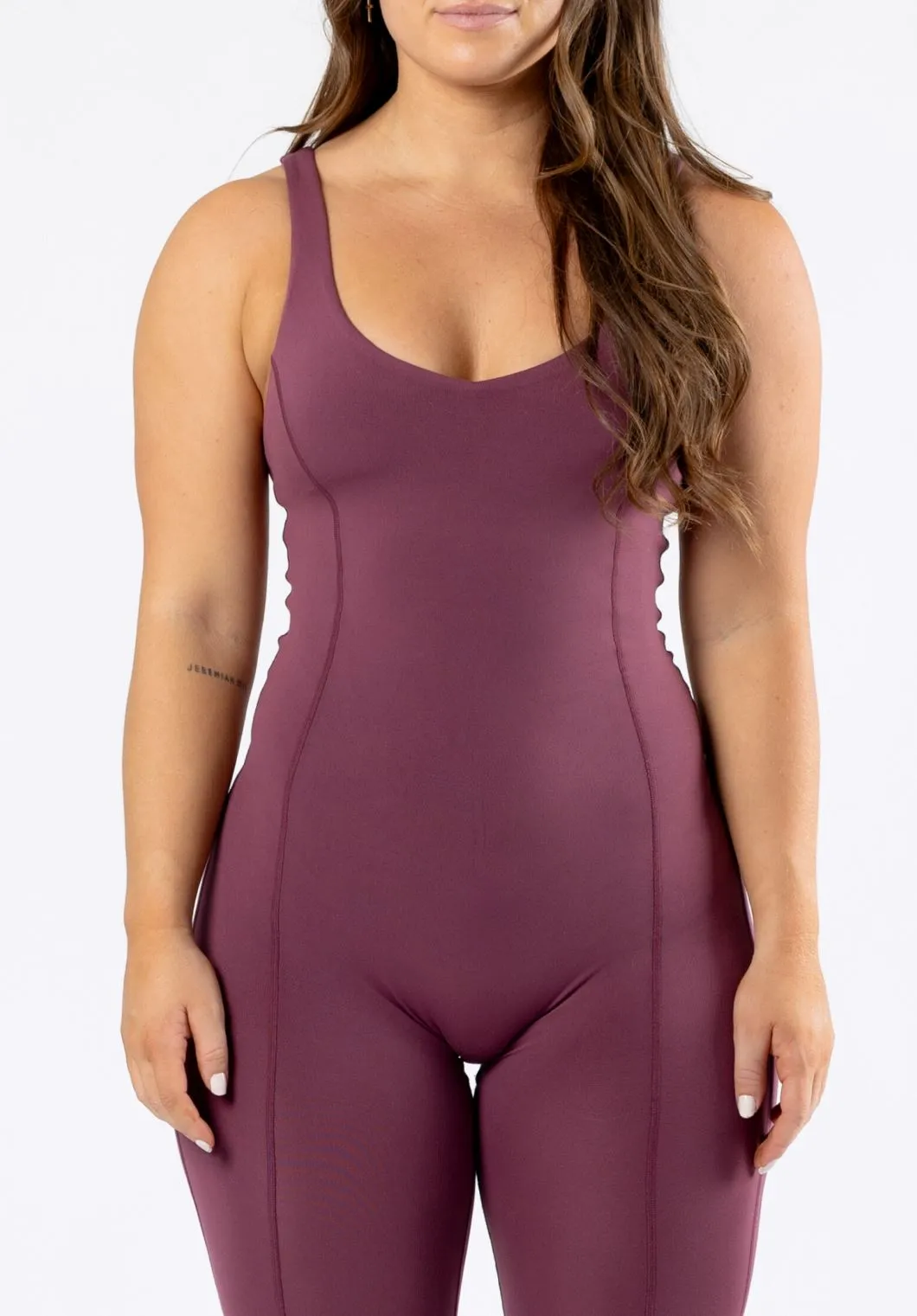 Reluna AirBrushed Sculptseam® Jumpsuit Rose