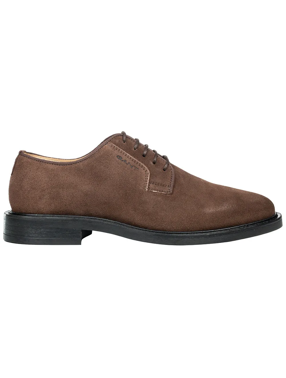 St Akron Low Suede Shoes Brown