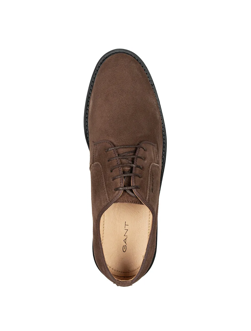 St Akron Low Suede Shoes Brown