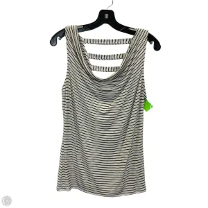 Top Sleeveless By White House Black Market In Striped Pattern, Size: M