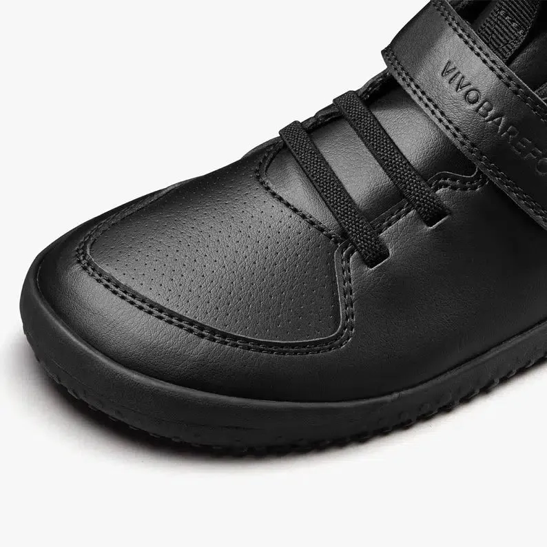Vivobarefoot Ludo School Animal Free Kids Obsidian