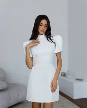 White mini dress “Vermilia”