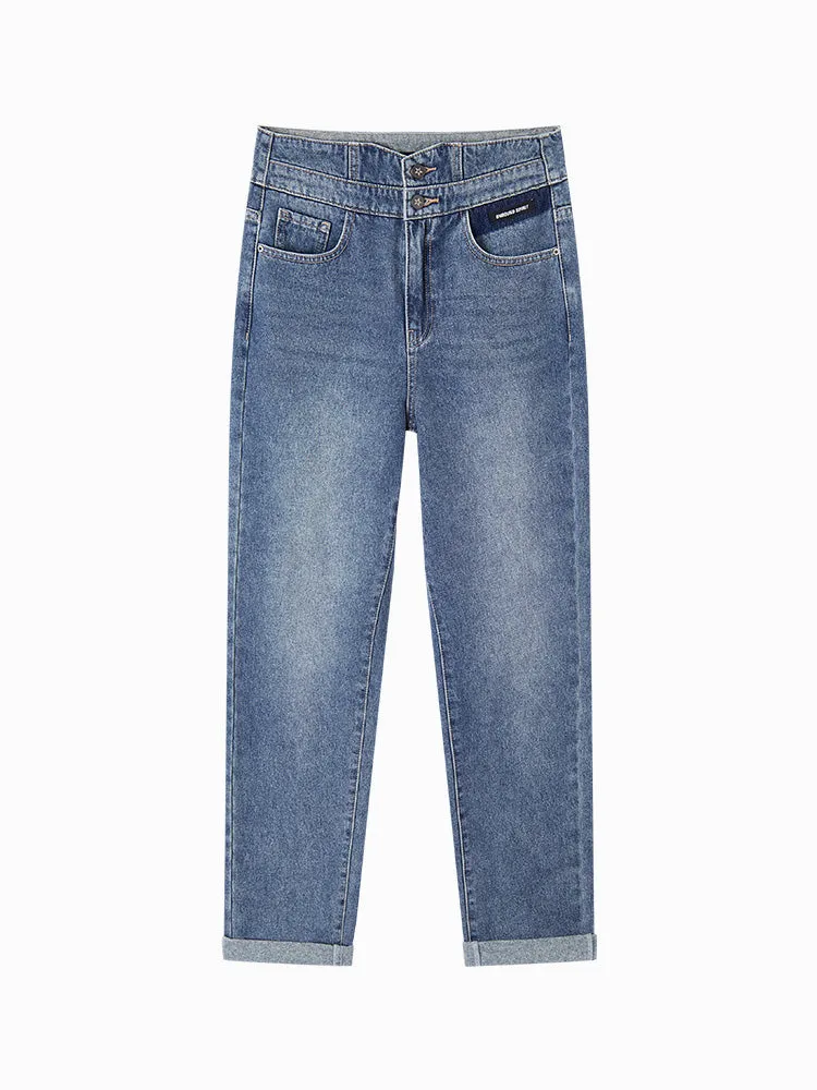 Women's deep khaki straight pants