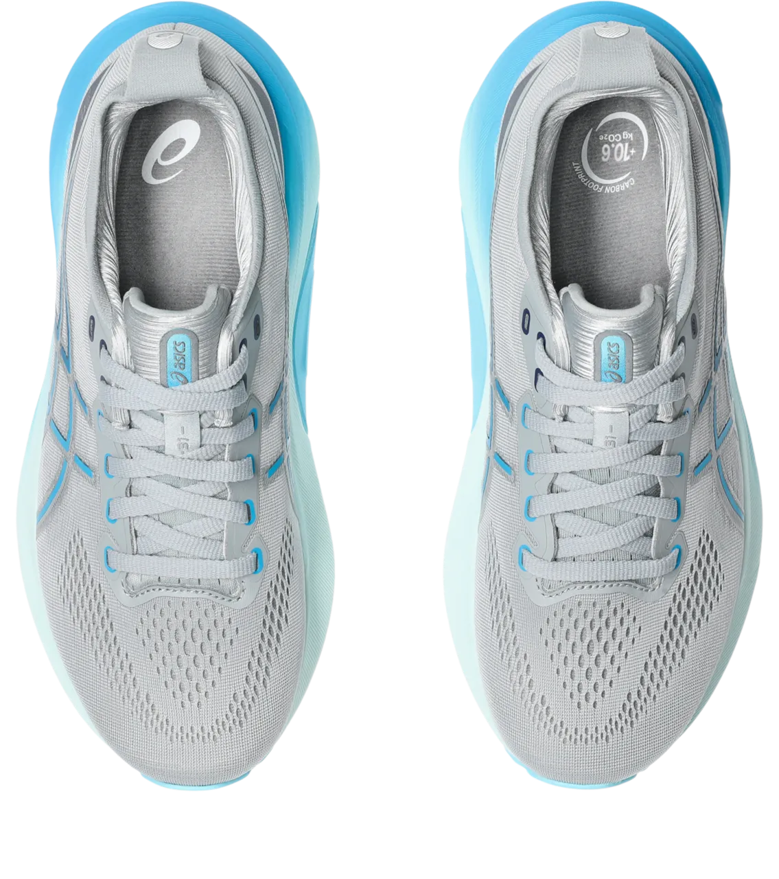 Women's GEL-Kayano 31 (022- Piedmont Grey/Digital Aqua)