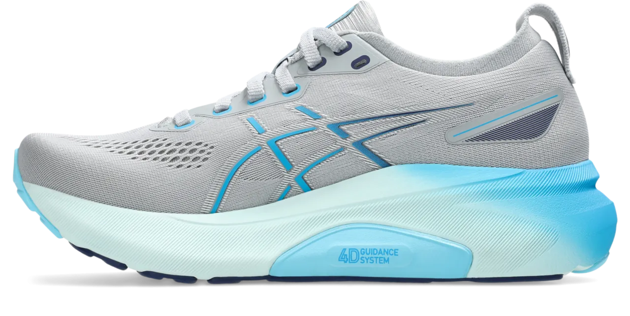 Women's GEL-Kayano 31 (022- Piedmont Grey/Digital Aqua)
