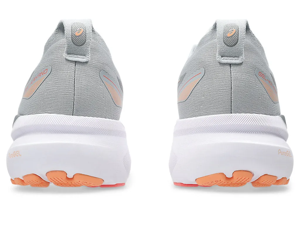 Women's GEL-Kayano 31 WIDE (023 - Piedmont Grey/Papaya)