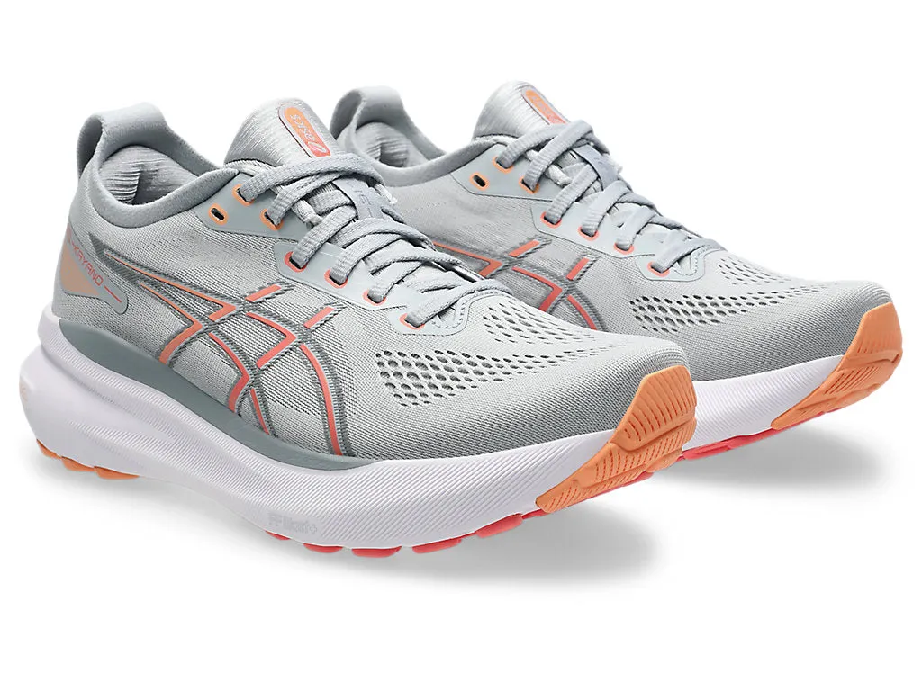 Women's GEL-Kayano 31 WIDE (023 - Piedmont Grey/Papaya)