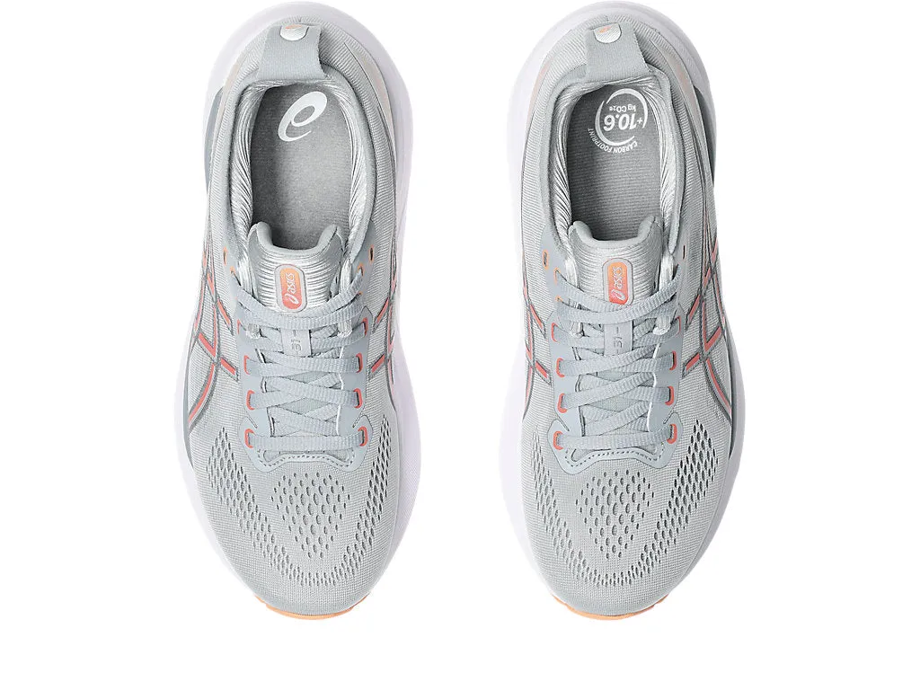 Women's GEL-Kayano 31 WIDE (023 - Piedmont Grey/Papaya)