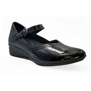 Womens Revere Narita in Black Patent