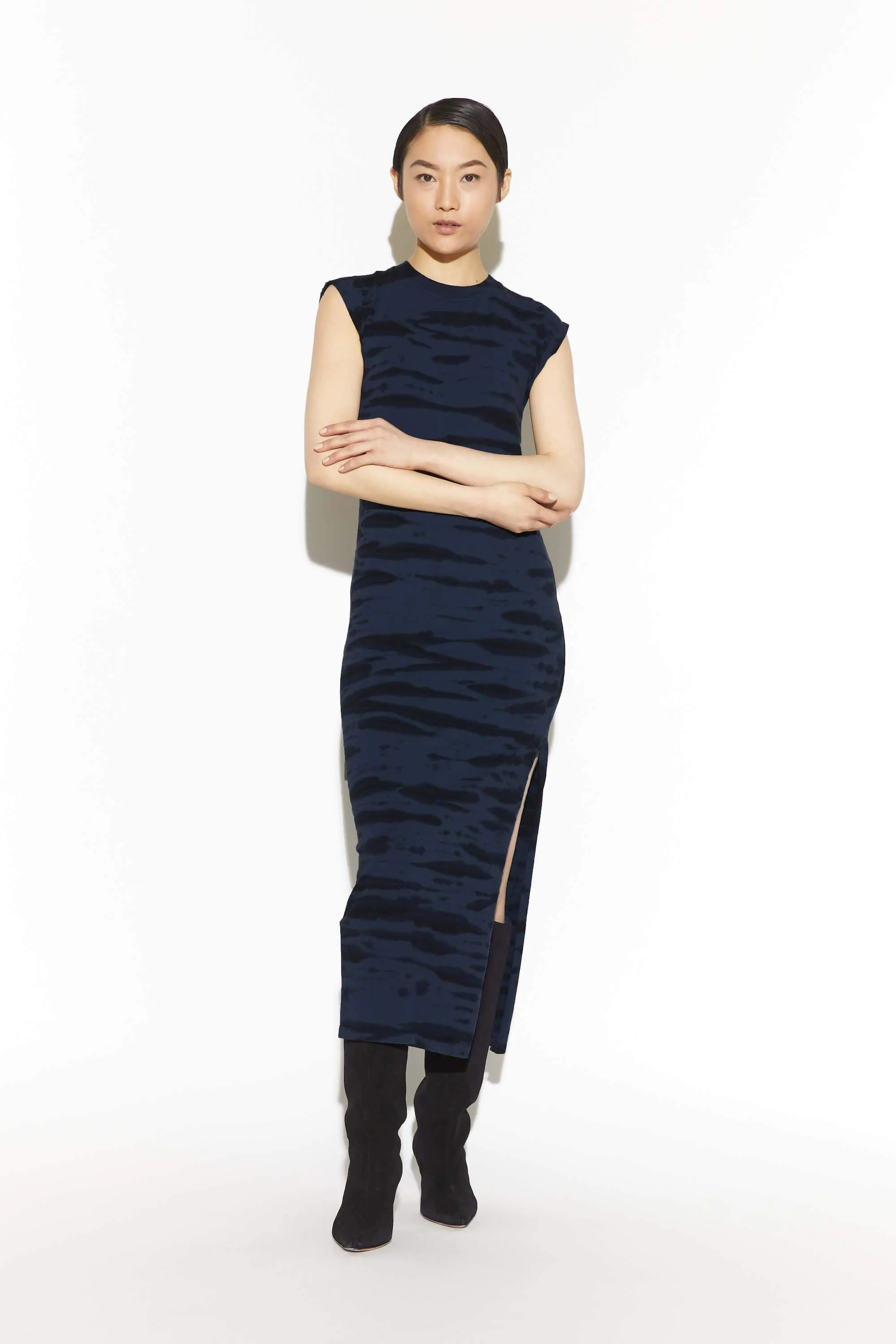 Yana Navy Blue & Noir